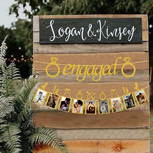 Romantic Wedding Decor Banners with Photo Frames