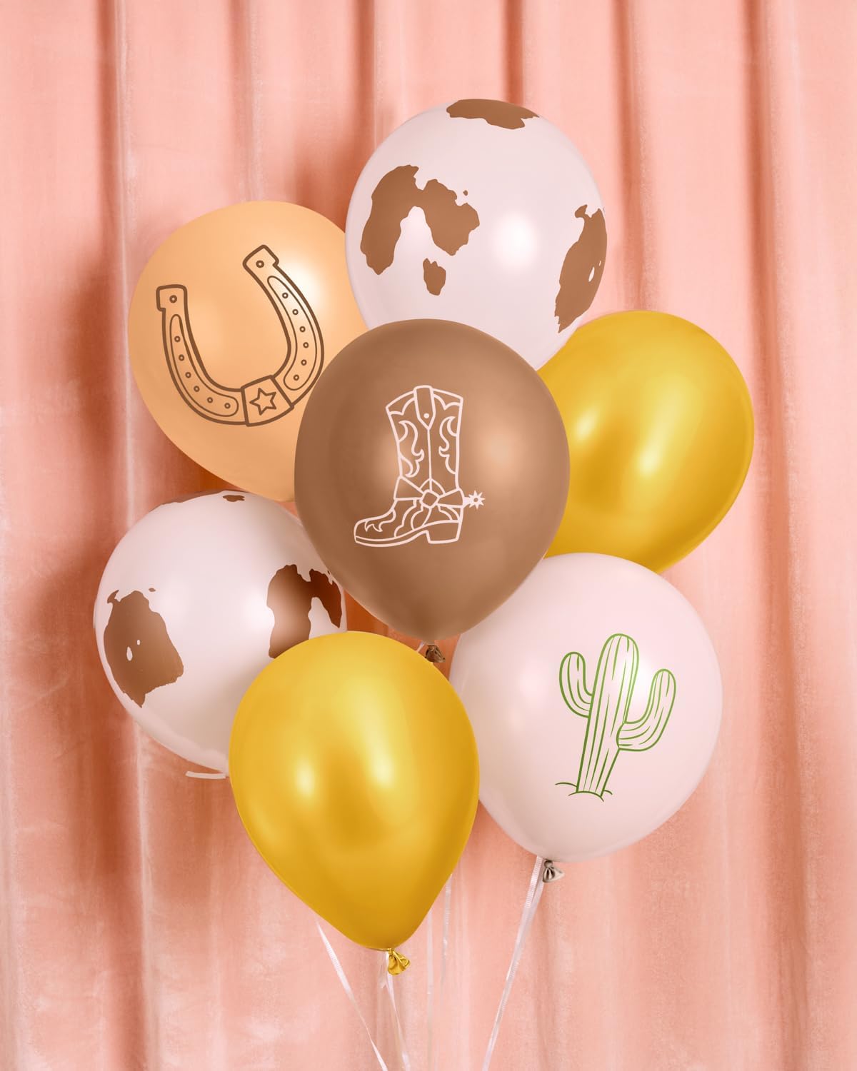 Xo Fetti Western Balloons 25pk 12 Inch Party Decor
