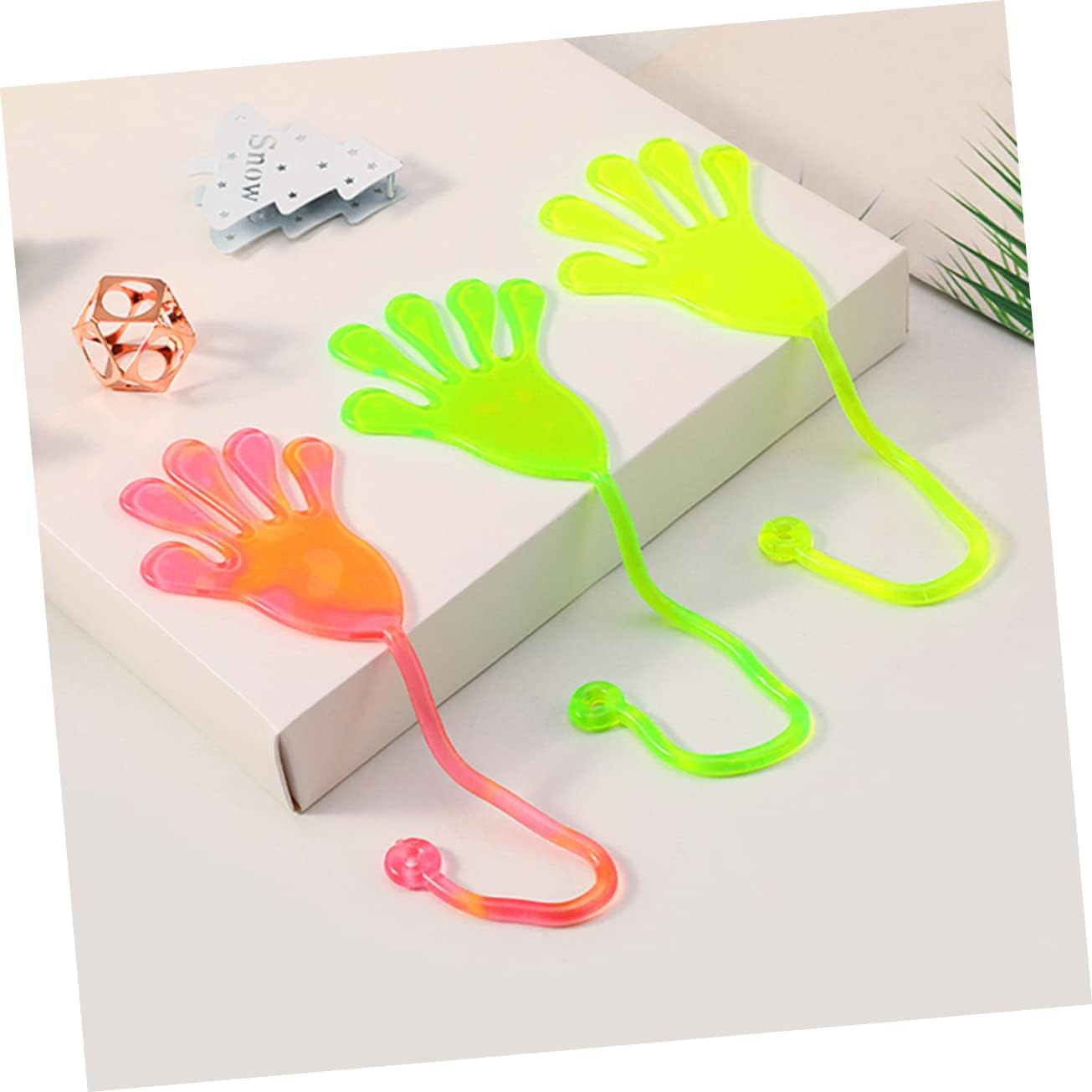 50pcs Elastic Toys for Kids Fun Stretchy Party Favors