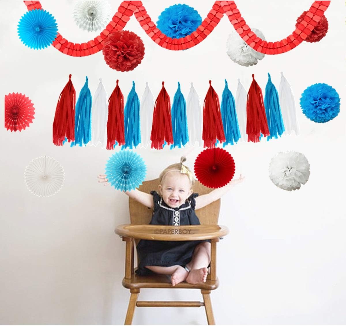 InBy Dr Seuss Cat in the Hat Decor Kit 28PCS