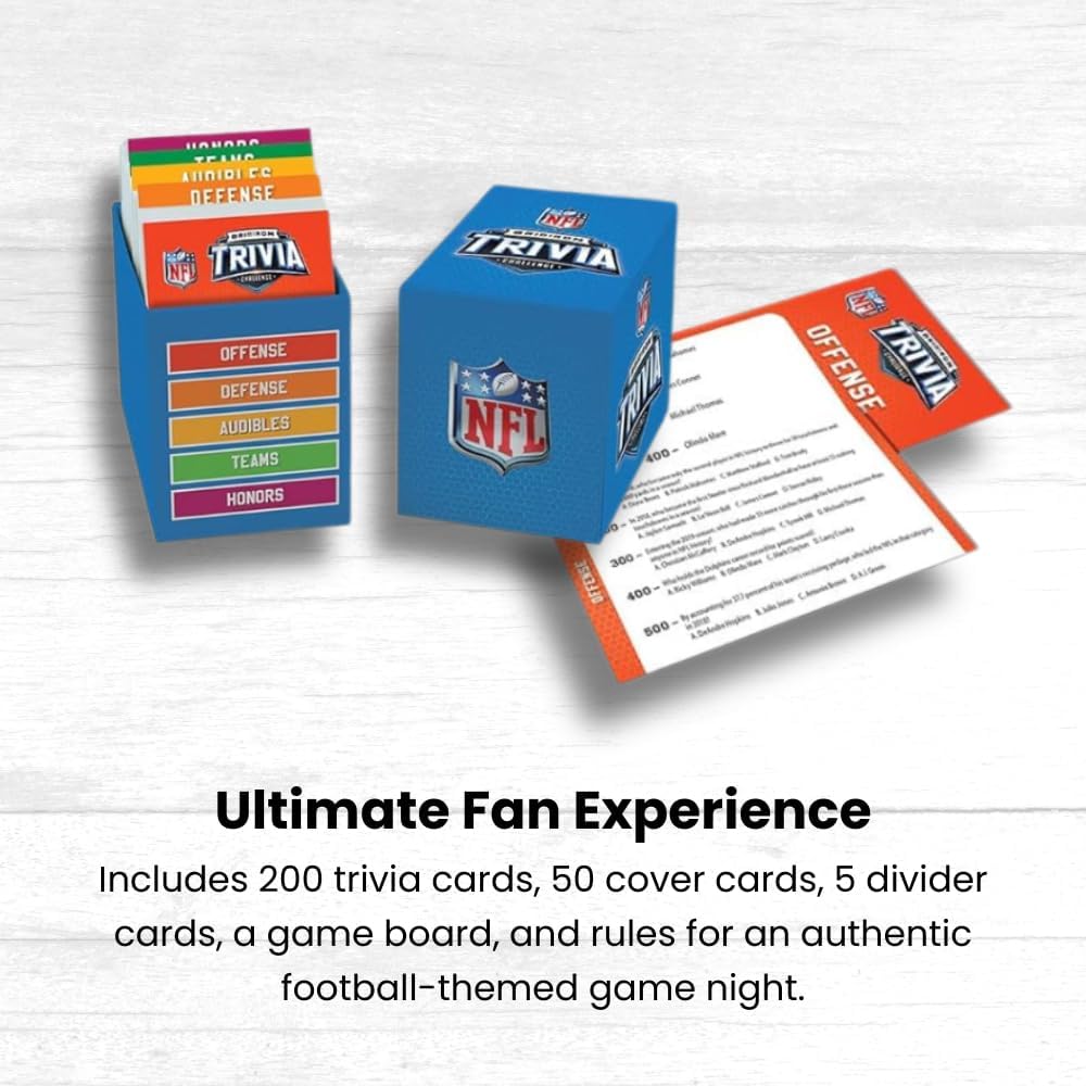 Masterpieces NFL Gridiron Trivia Challenge Board Game
