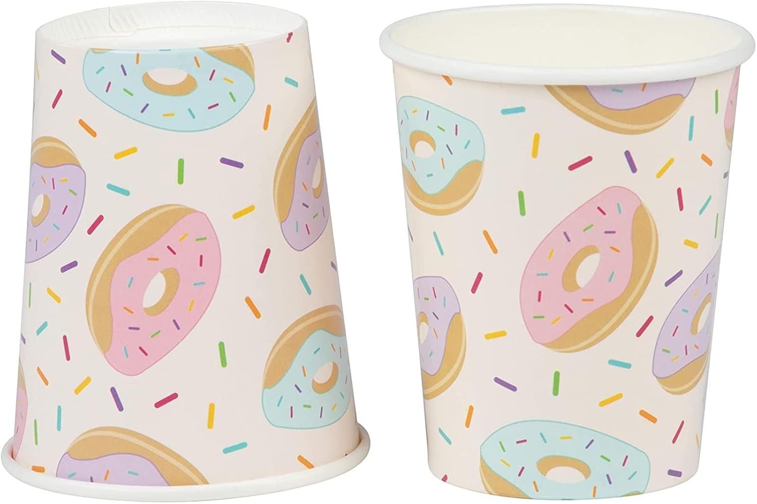 144 Piece Donut Themed Party Supplies for 24 Guests