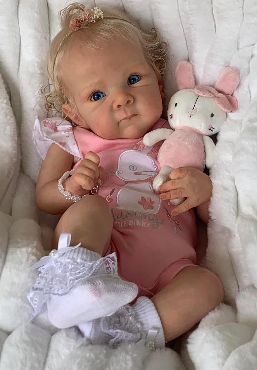 Pinky 18 Inch Realistic Reborn Baby Doll Toy