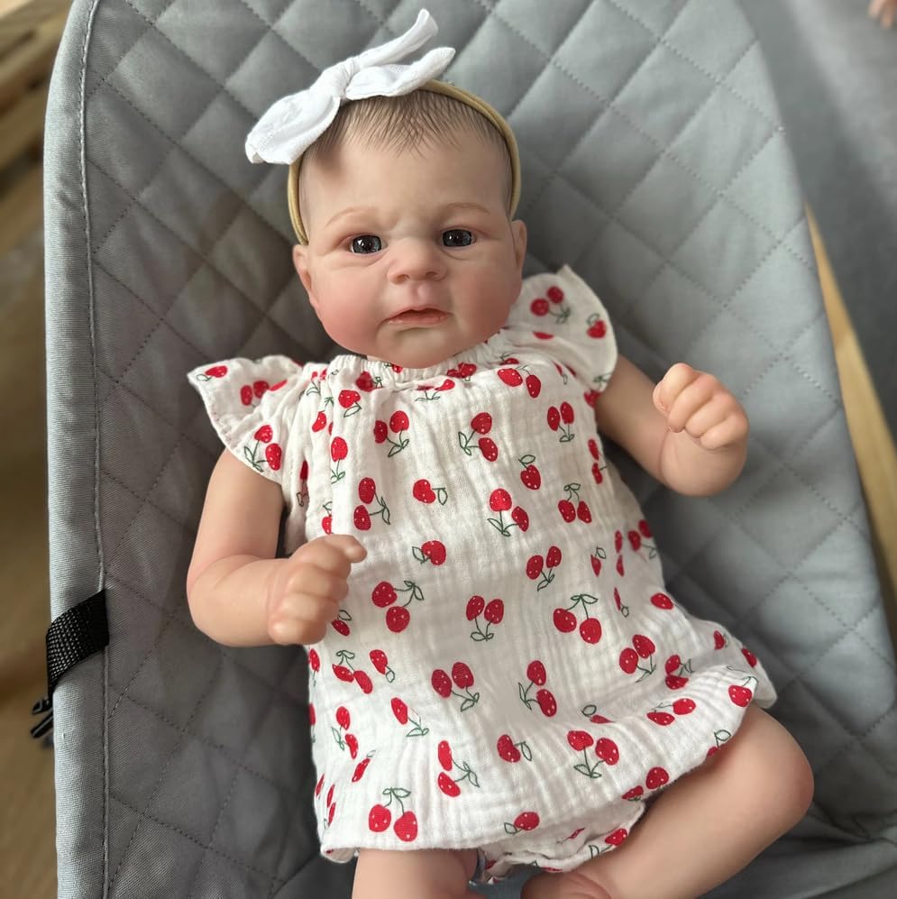 RXDOLL Reborn Baby Girl Elijah 17 Inch Lifelike Doll