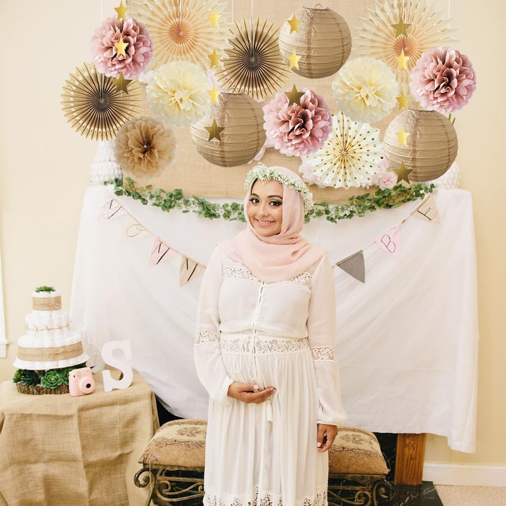 Pink Champagne Party Decorations Kit