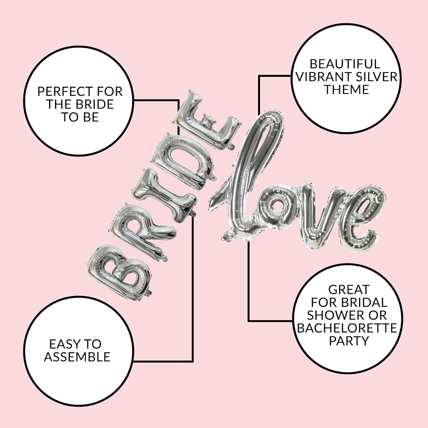 28pc Bachelorette Party Decor Kit with Balloons and Sash