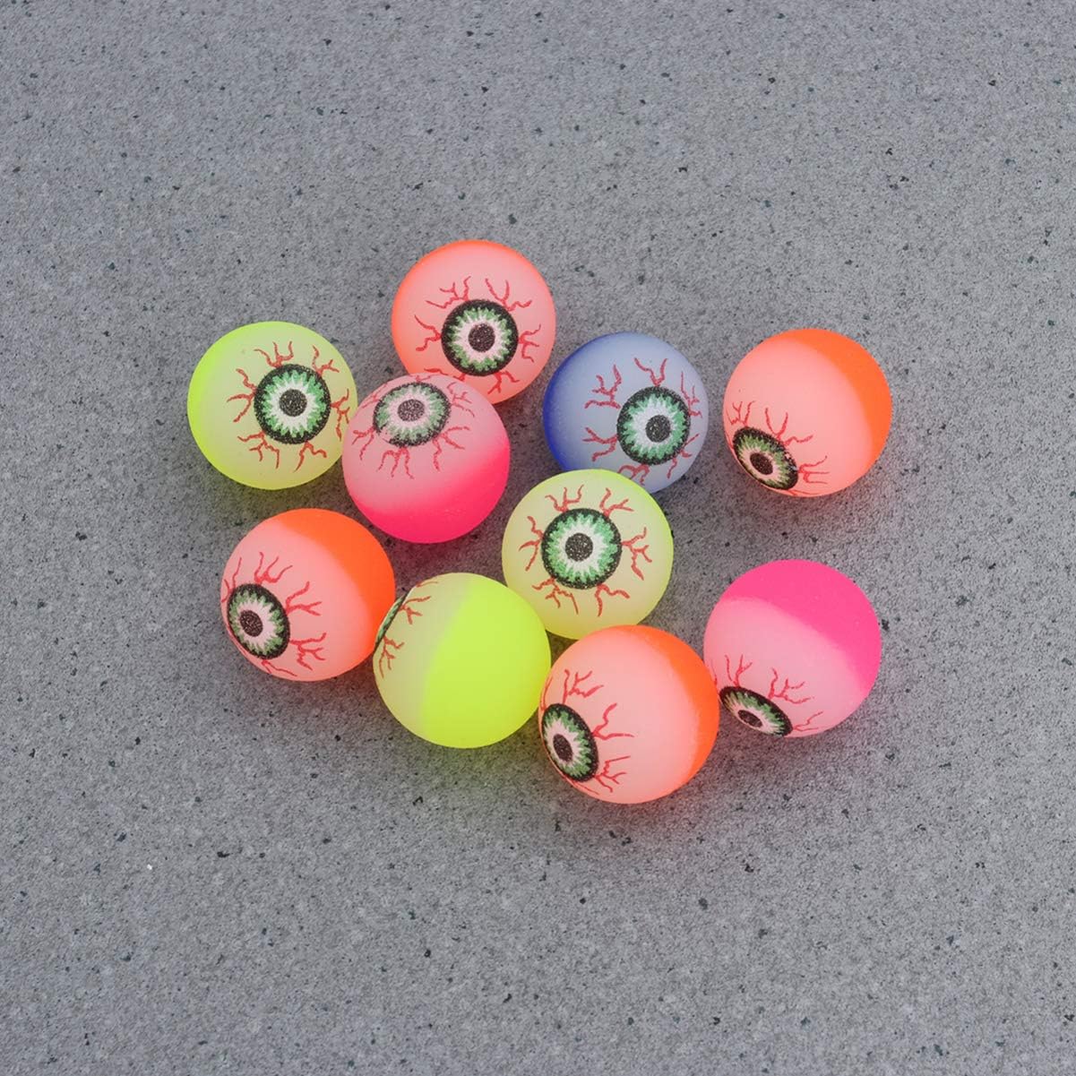 Didiseaon 30Pcs Halloween Bouncy Eye Balls