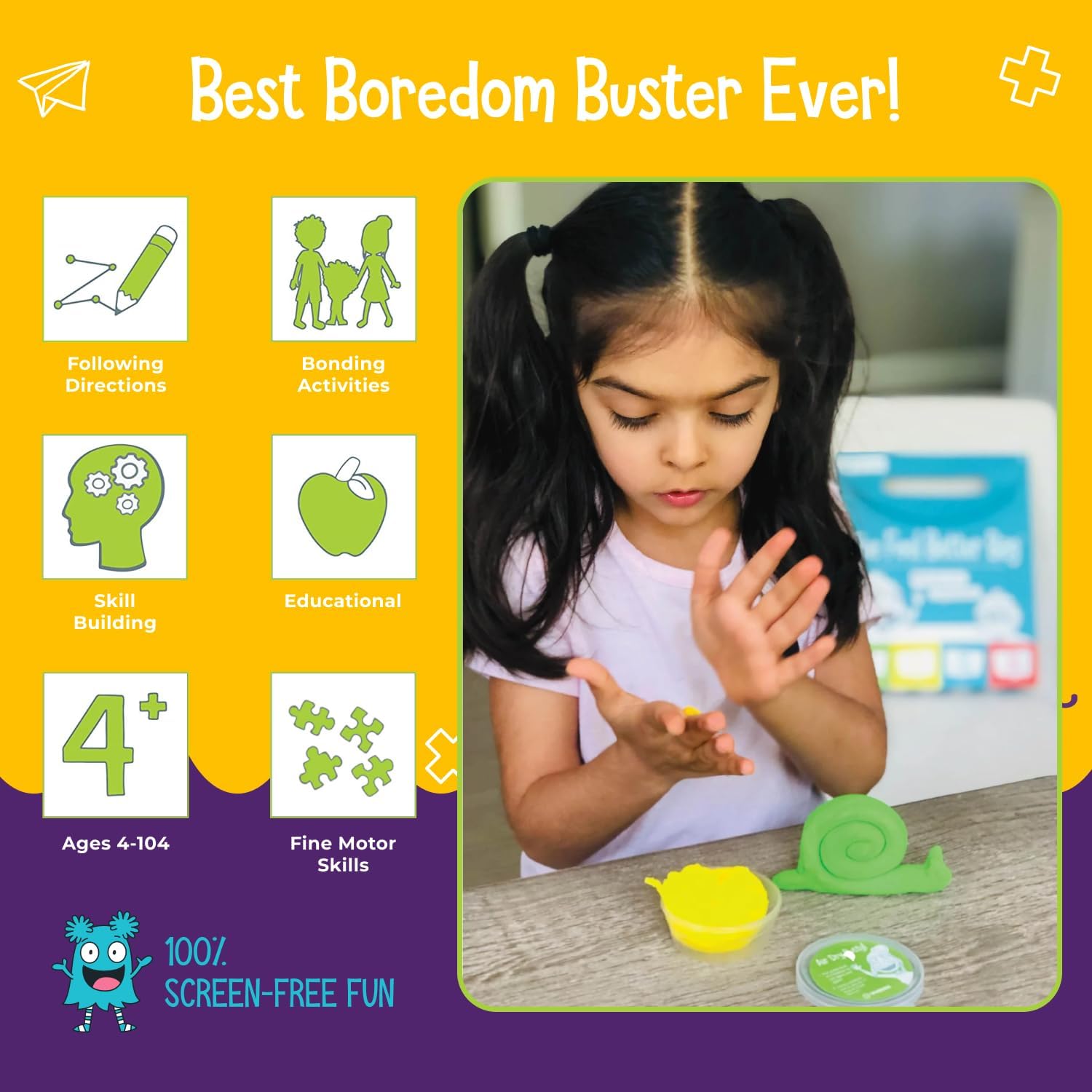 Open The Joy Feel Better Box for Kids Ages 4