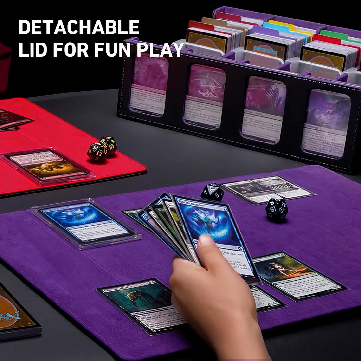 4-Row Card Storage Box for 3200 Magic Cards