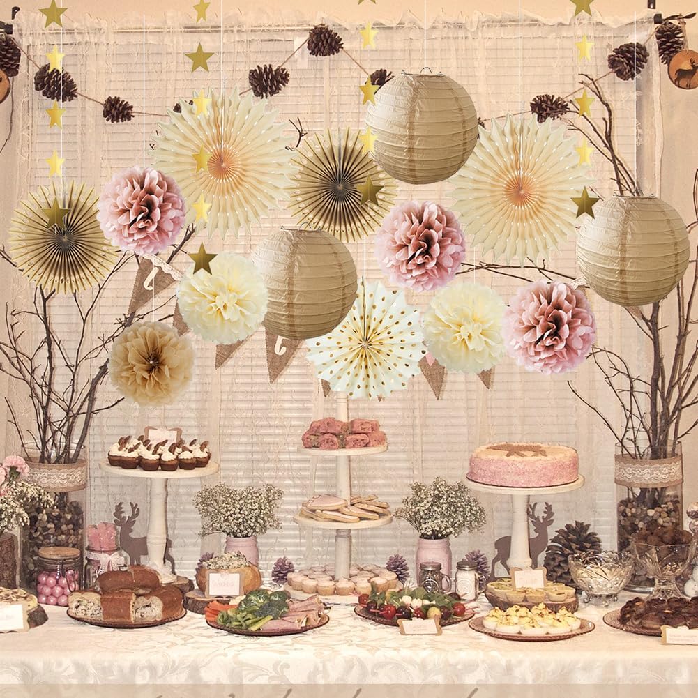Pink Champagne Party Decorations Kit