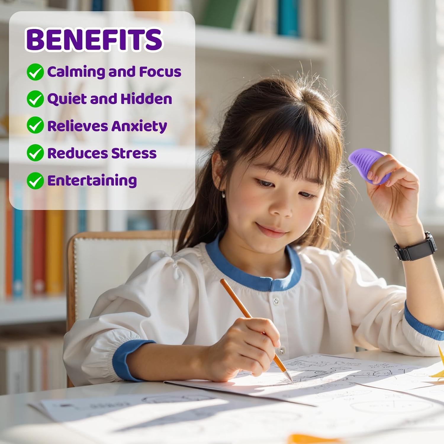 VoMii 6 Pack Fidget Toys for Stress Relief and Anxiety