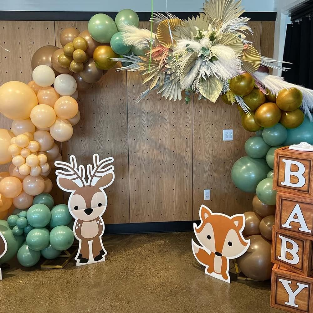 Woodland Animals Balloon Garland Kit 130pcs