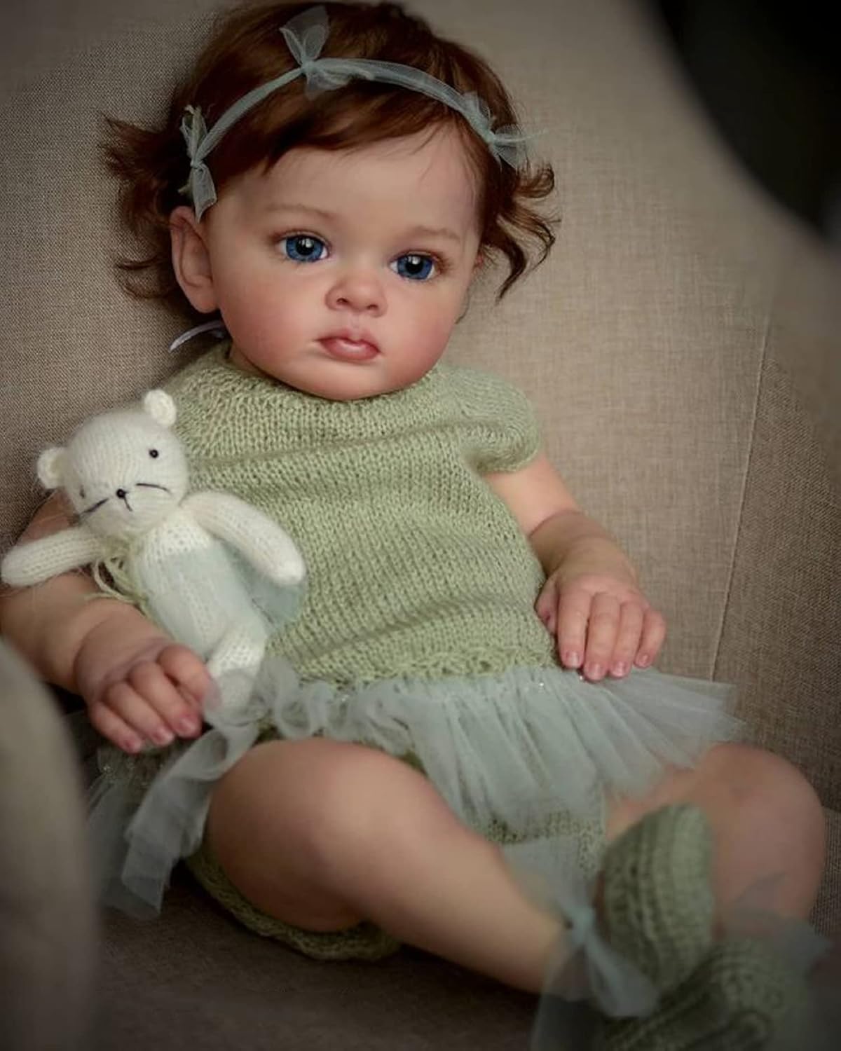 Pinky Reborn 23 Inch Realistic Baby Doll Girl