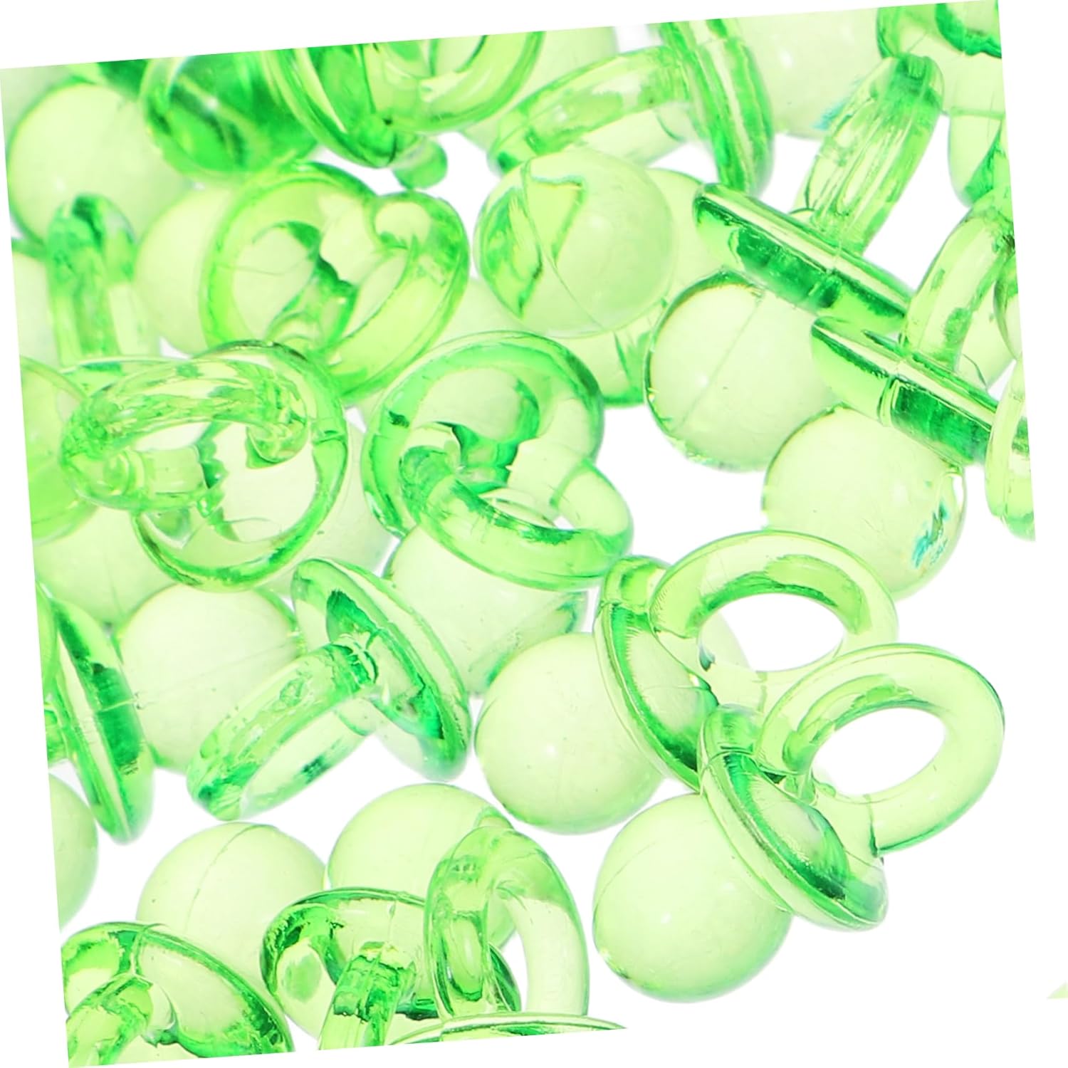 UPKOCH 2 Pack Mini Pacifier Decor Prank Shower Favors