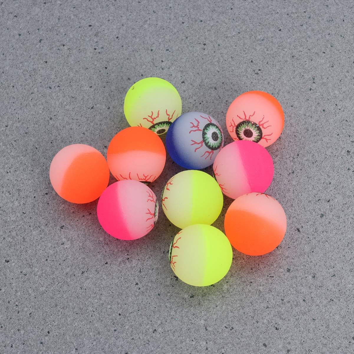 Didiseaon 30Pcs Halloween Bouncy Eye Balls