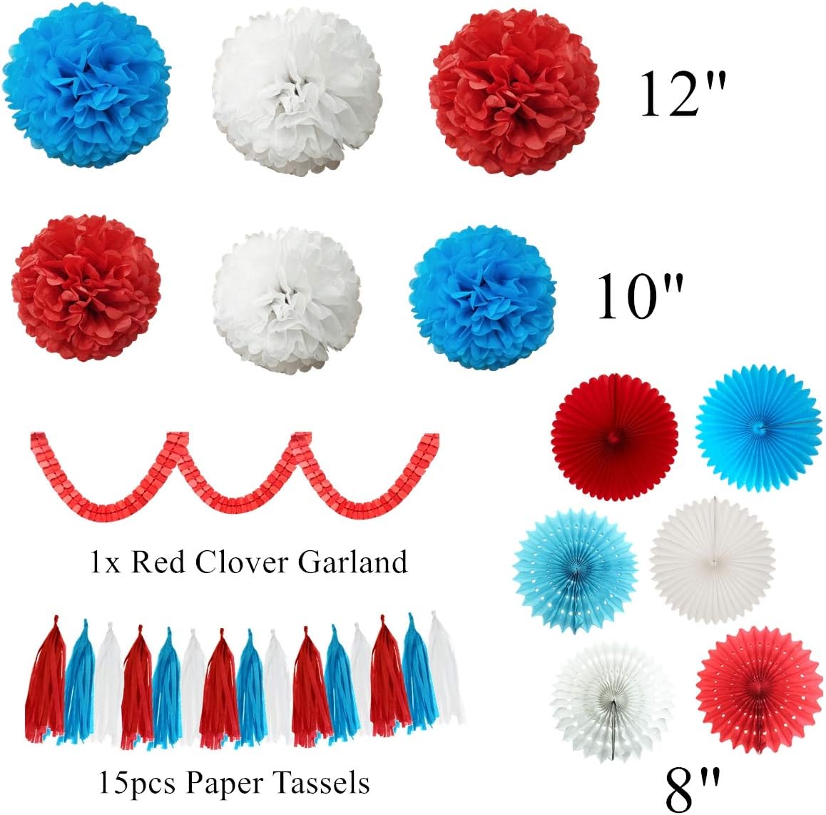 InBy Dr Seuss Cat in the Hat Decor Kit 28PCS