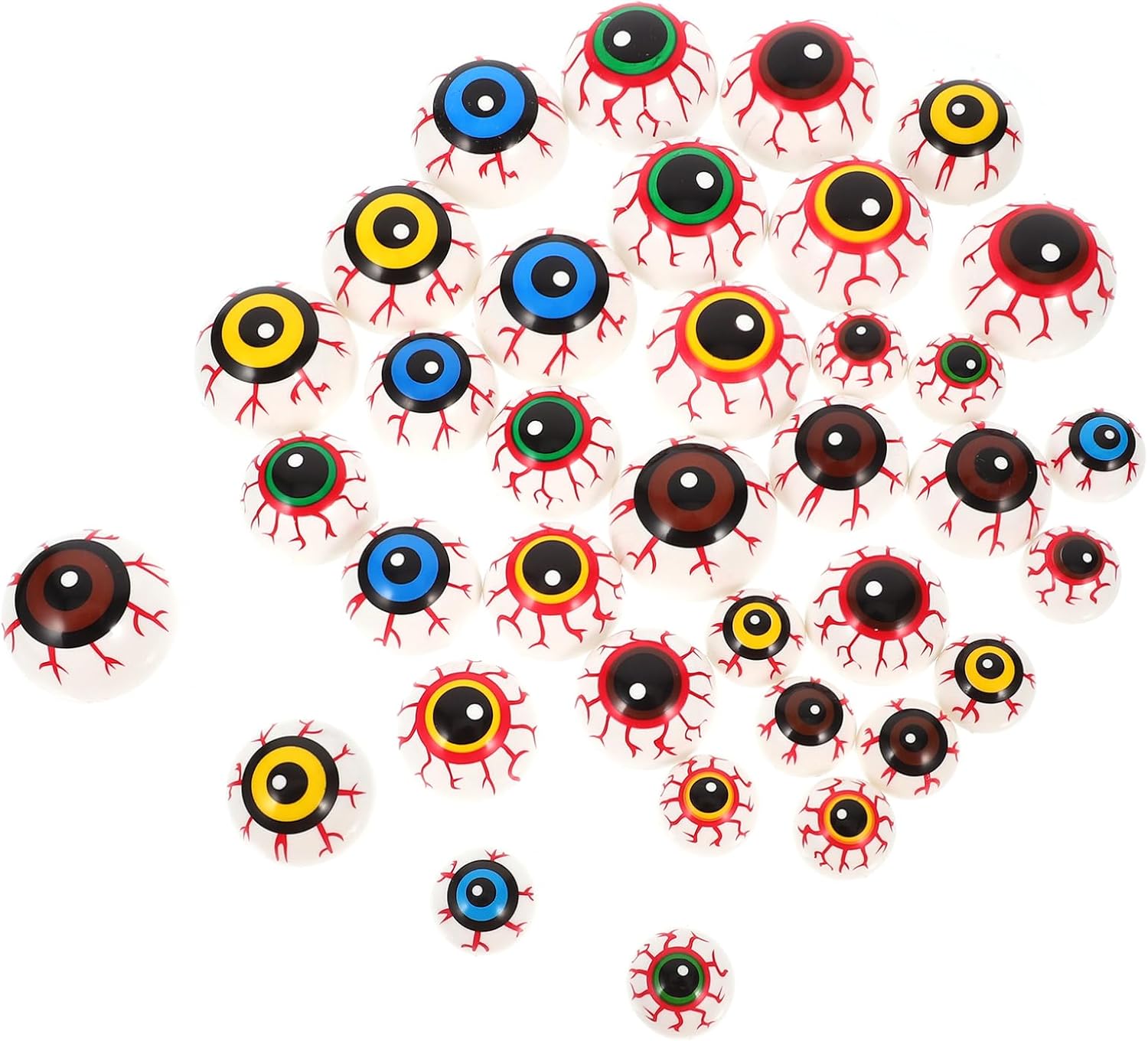 GLEAVI 36pcs Halloween Fake Eyeballs