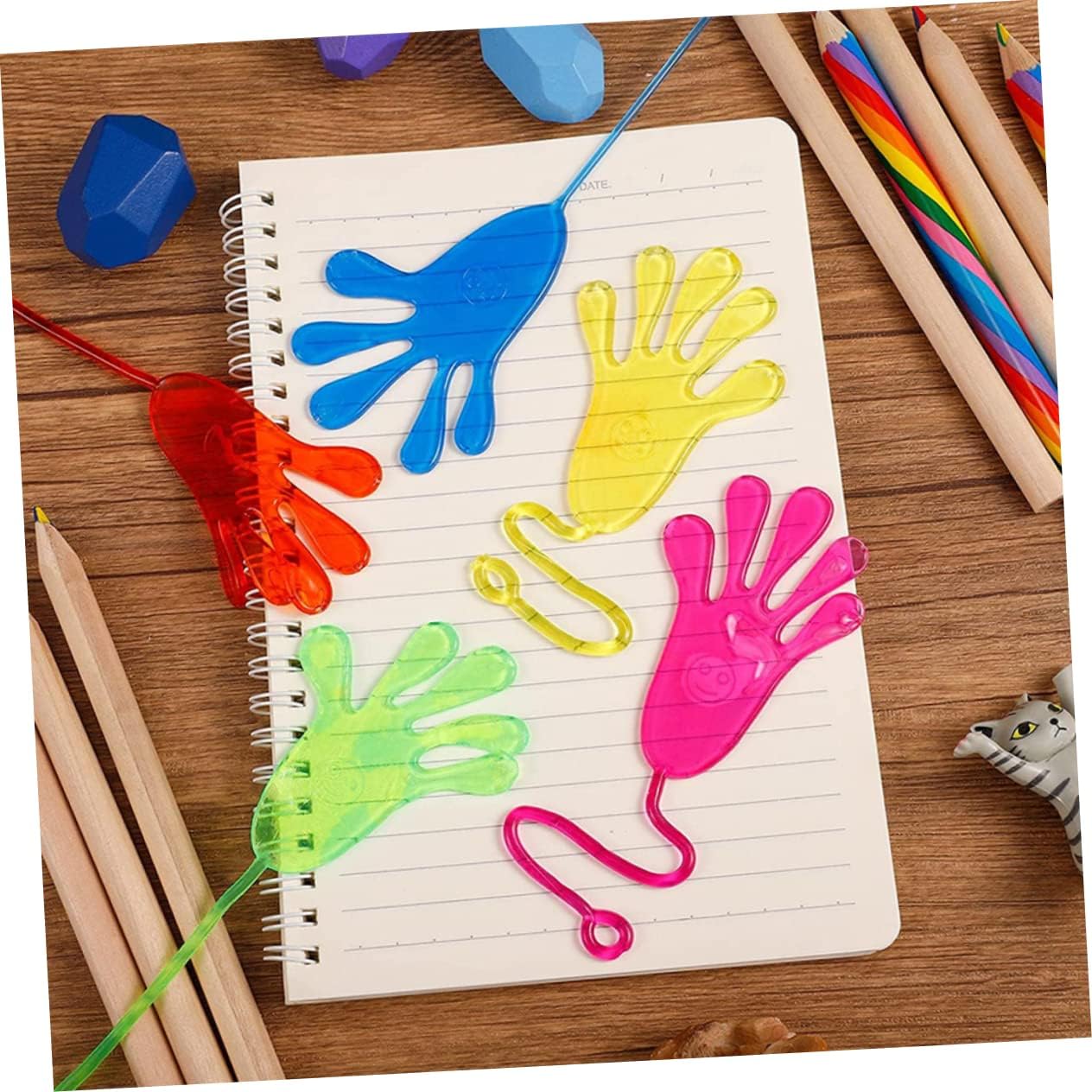ERINGOGO 50pcs Stretchy Toys for Kids Party Favors