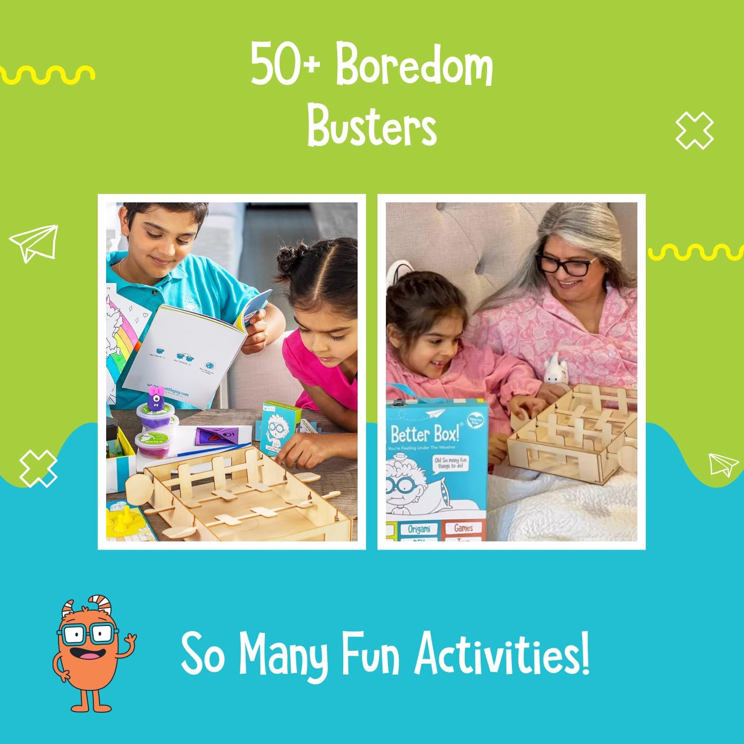 Open The Joy Feel Better Box for Kids Ages 4