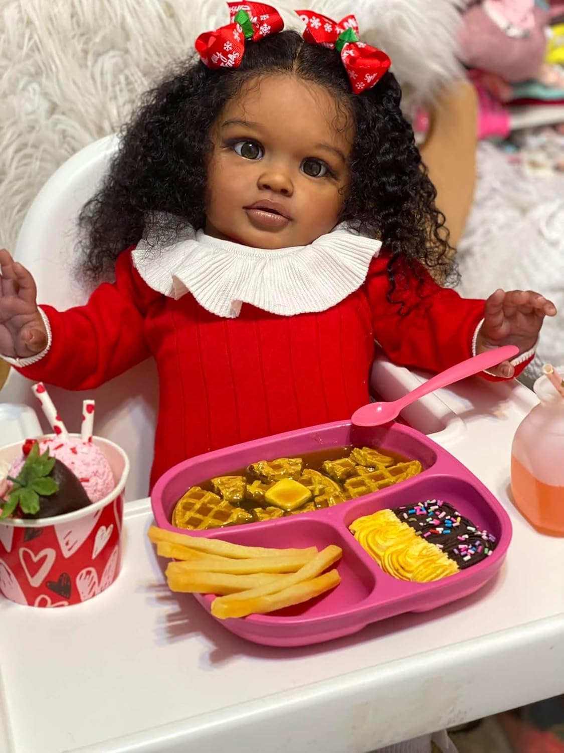Cosheng 26 Inch Lifelike Reborn Baby Doll Girl Toddler