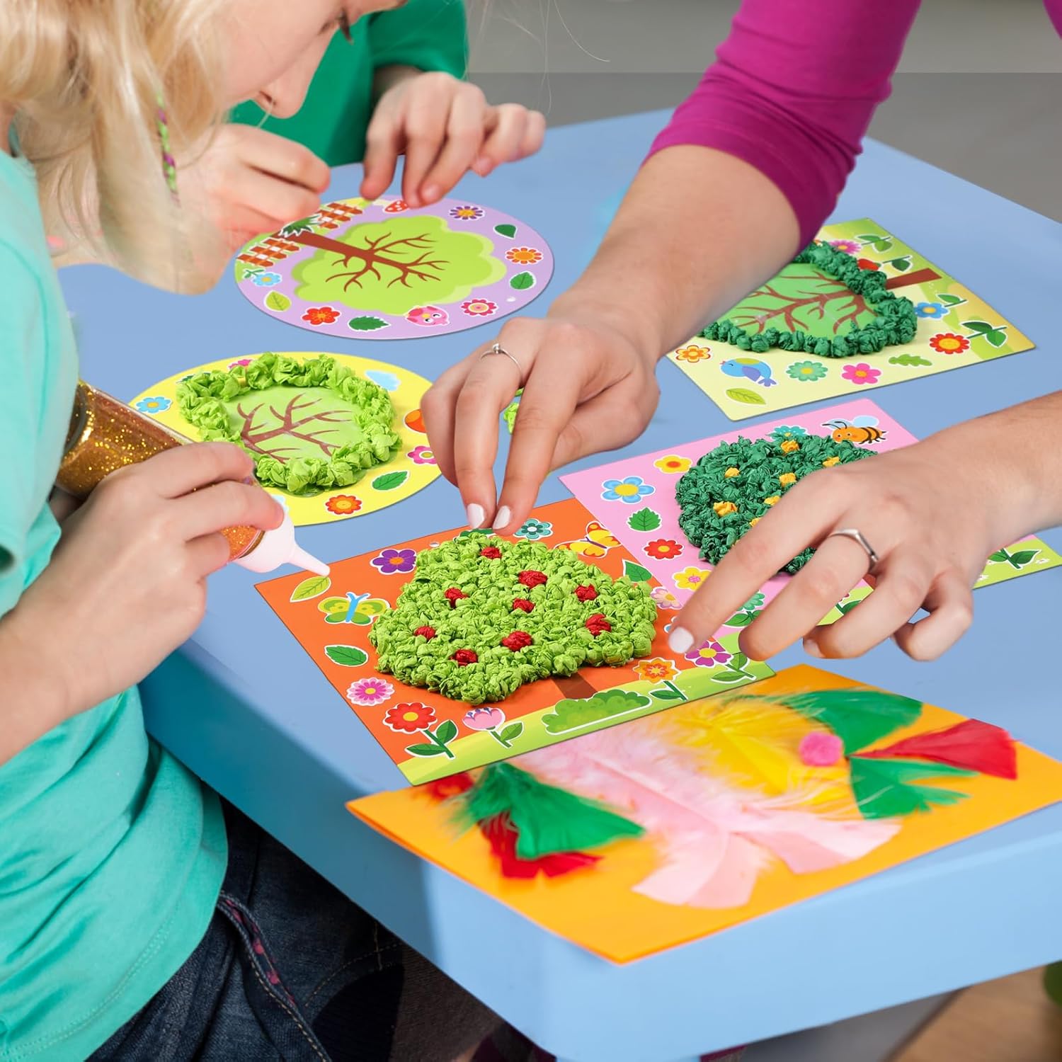 Funrous 24-Pack Spring Tree DIY Craft Kit