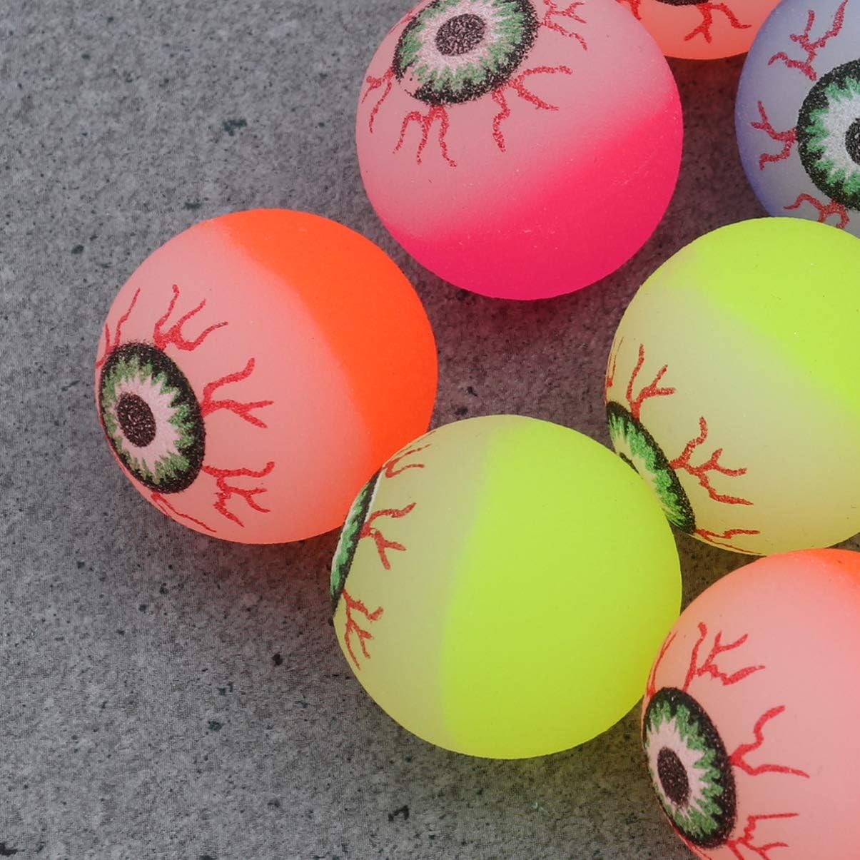 Didiseaon 30Pcs Halloween Bouncy Eye Balls