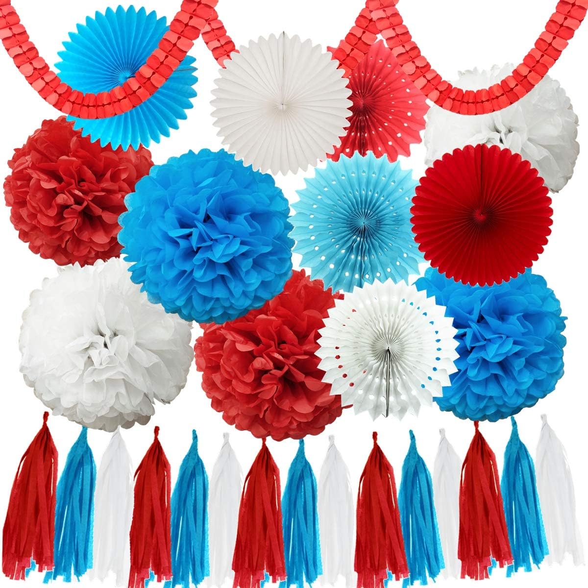 InBy Dr Seuss Cat in the Hat Decor Kit 28PCS