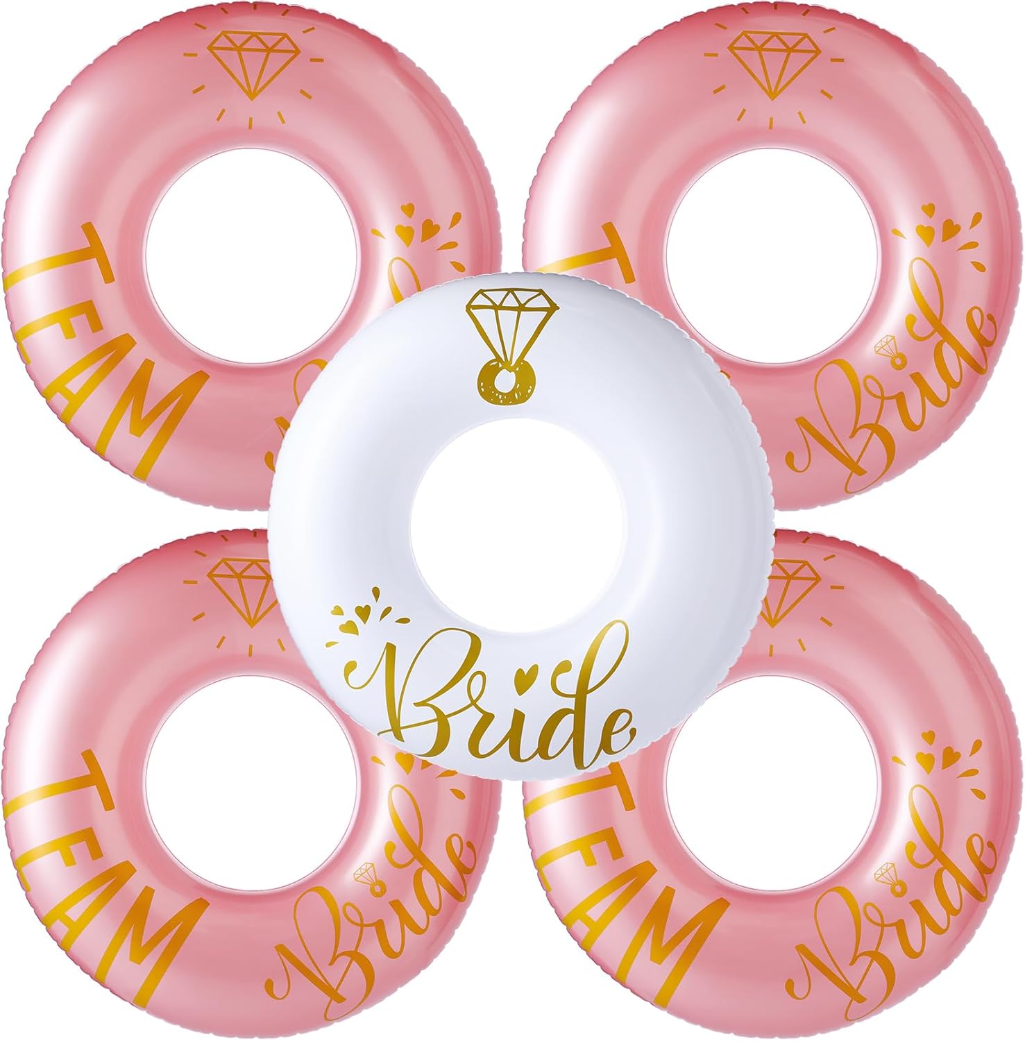 5 Pcs Bride Pool Float Funny Bachelorette Decorations