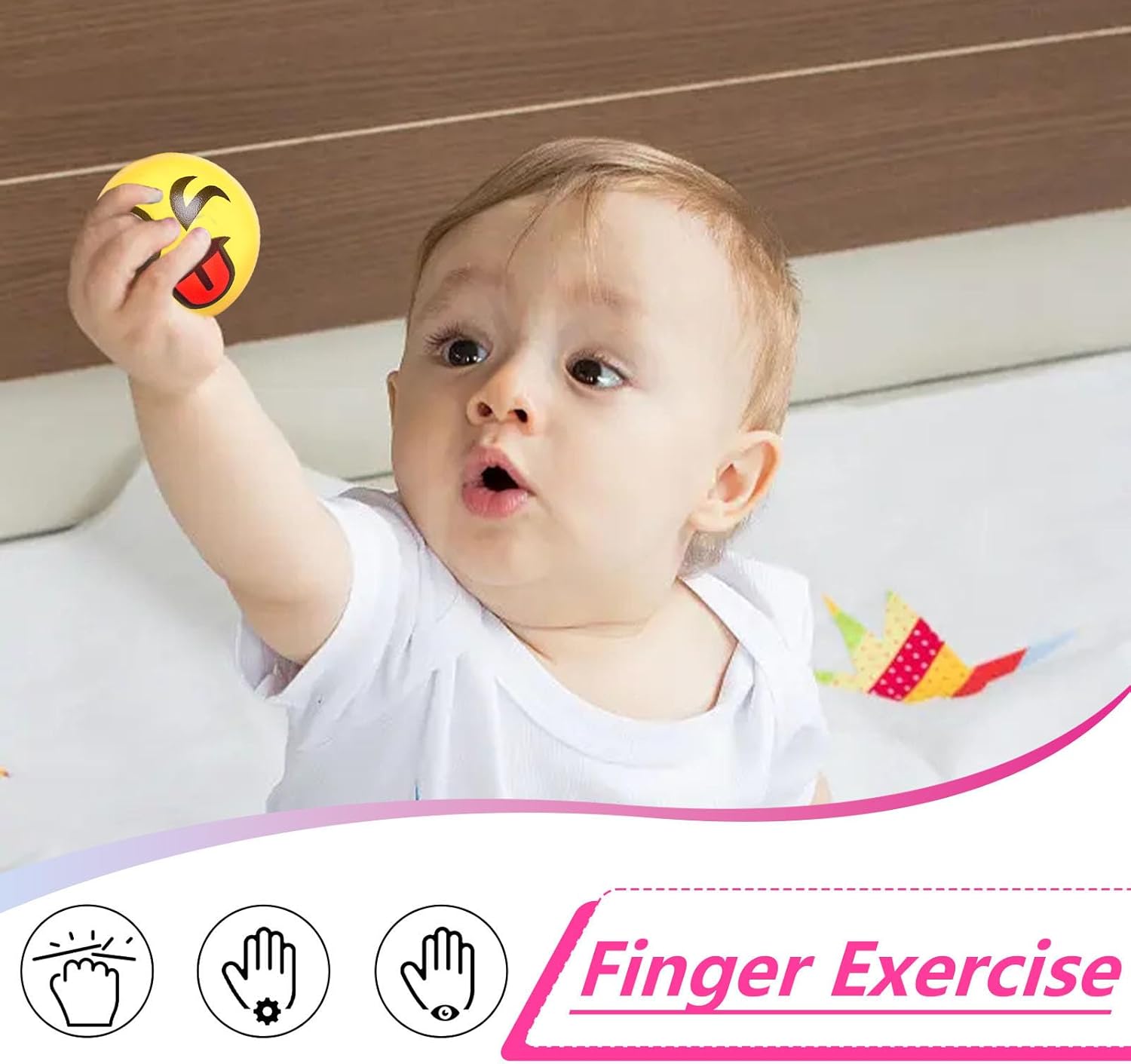 LovesTown 24PCS Stress Balls for Kids and Adults