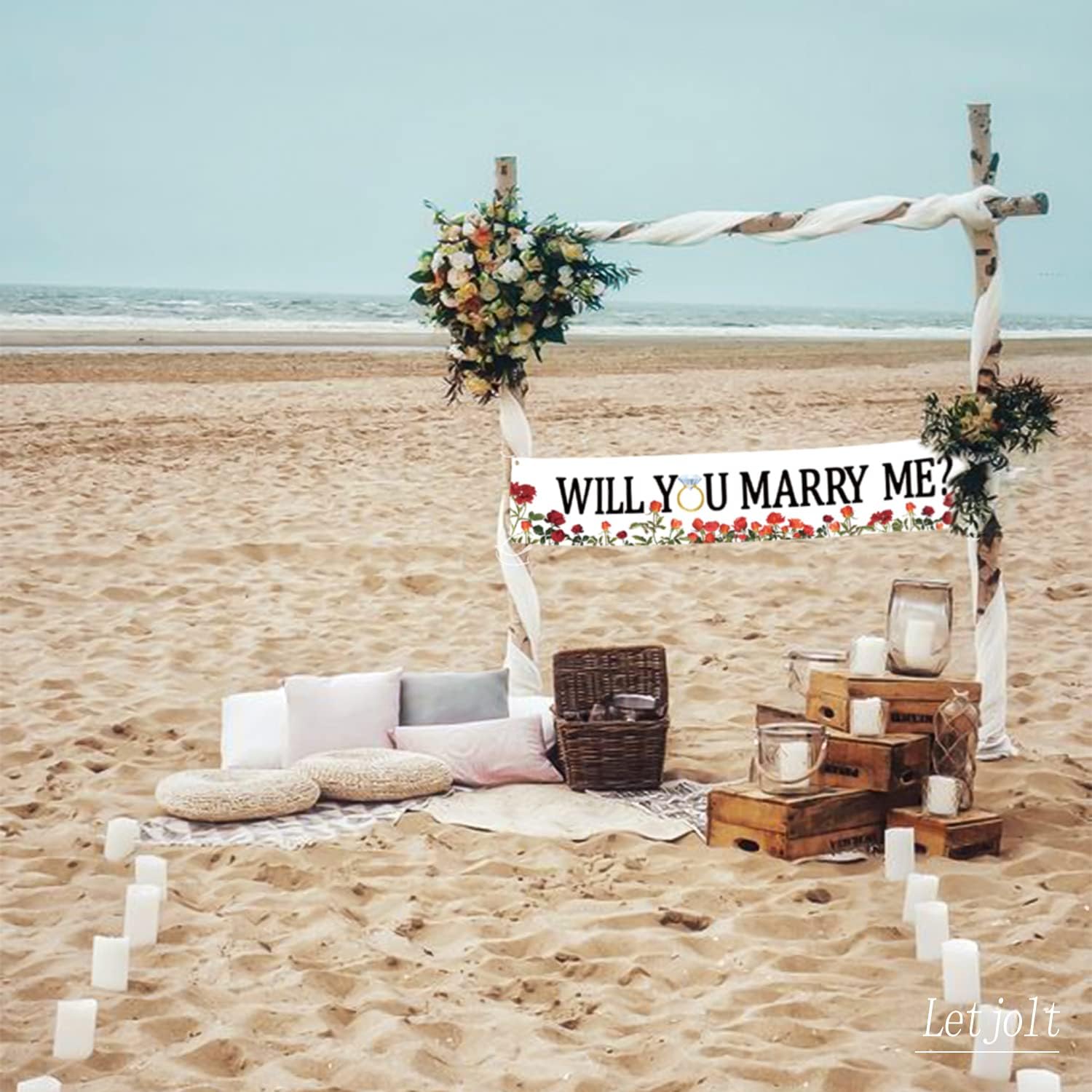 Proposal Banner Will You Marry Me 6ft