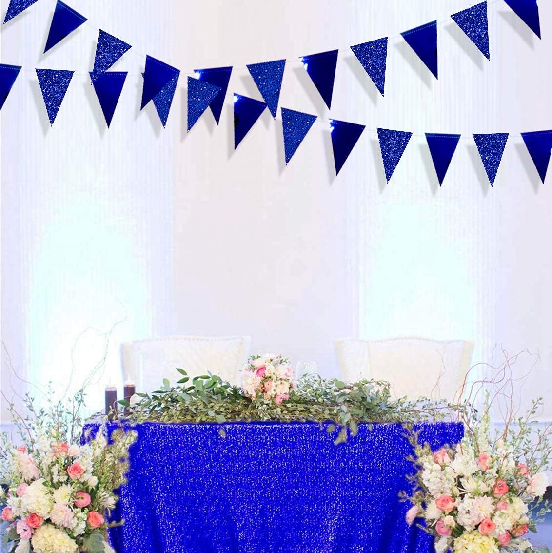 30 Ft Nautical Theme Triangle Banner Garland