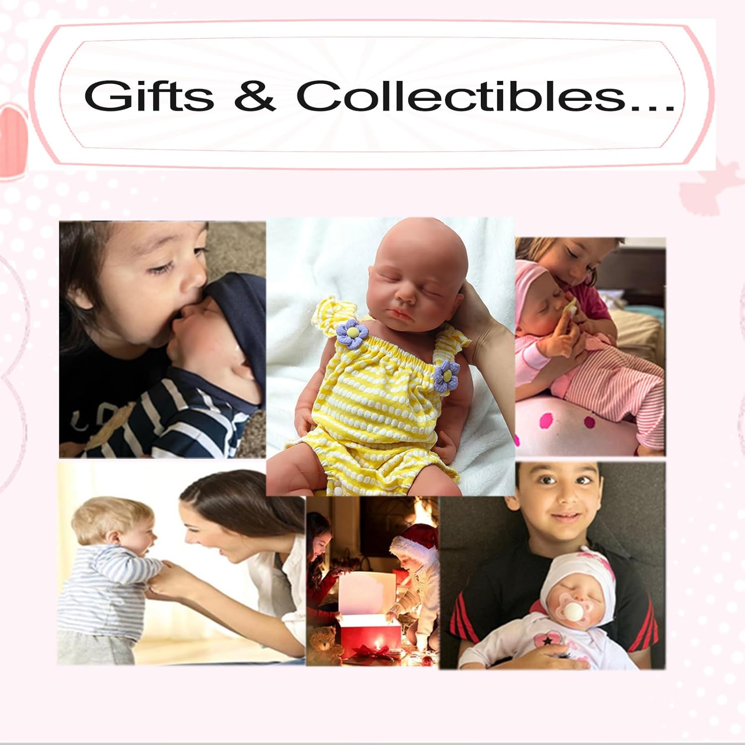 Lifelike Reborn Baby Dolls 20-Inch Silicone Sleeping Twins Collection
