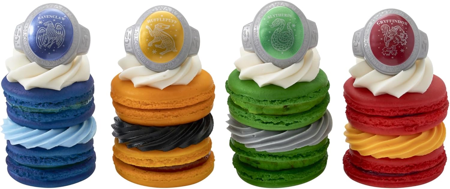 DecoPac Harry Potter Hogwarts House Cupcake Rings - 24 Pack