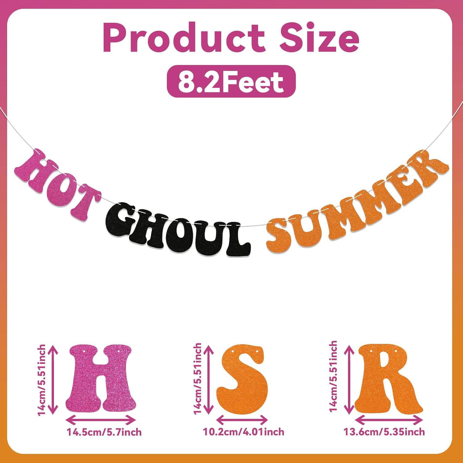 Hot Ghoul Summer Halloween Party Banners