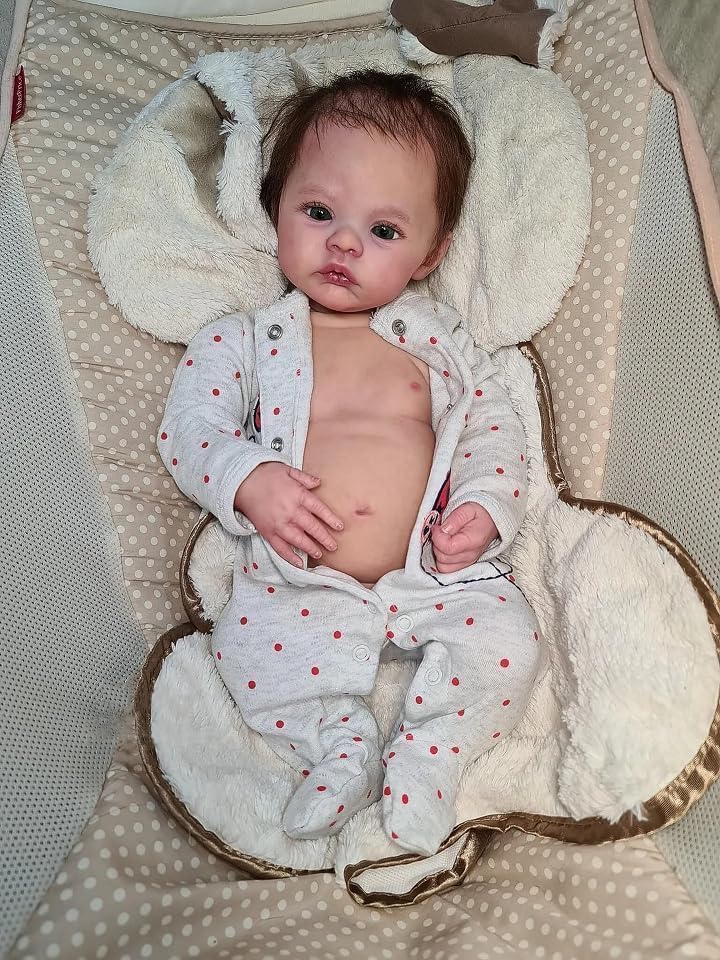 18 Inch Realistic Reborn Baby Doll Boy with Accessories