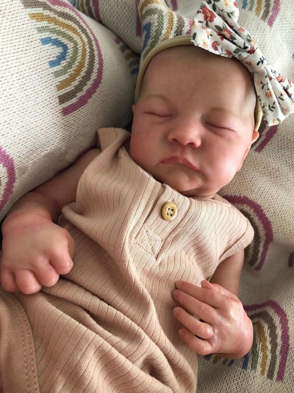 Pinky Reborn 18 Inch Realistic Newborn Baby Doll