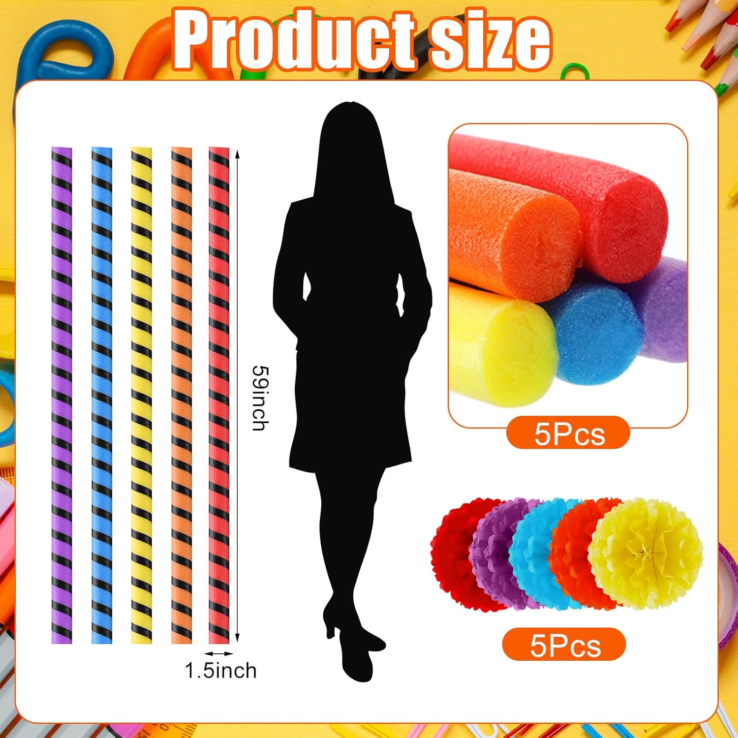 Syhood 12 Pcs Tissue Paper Pom Poms Decor Tree