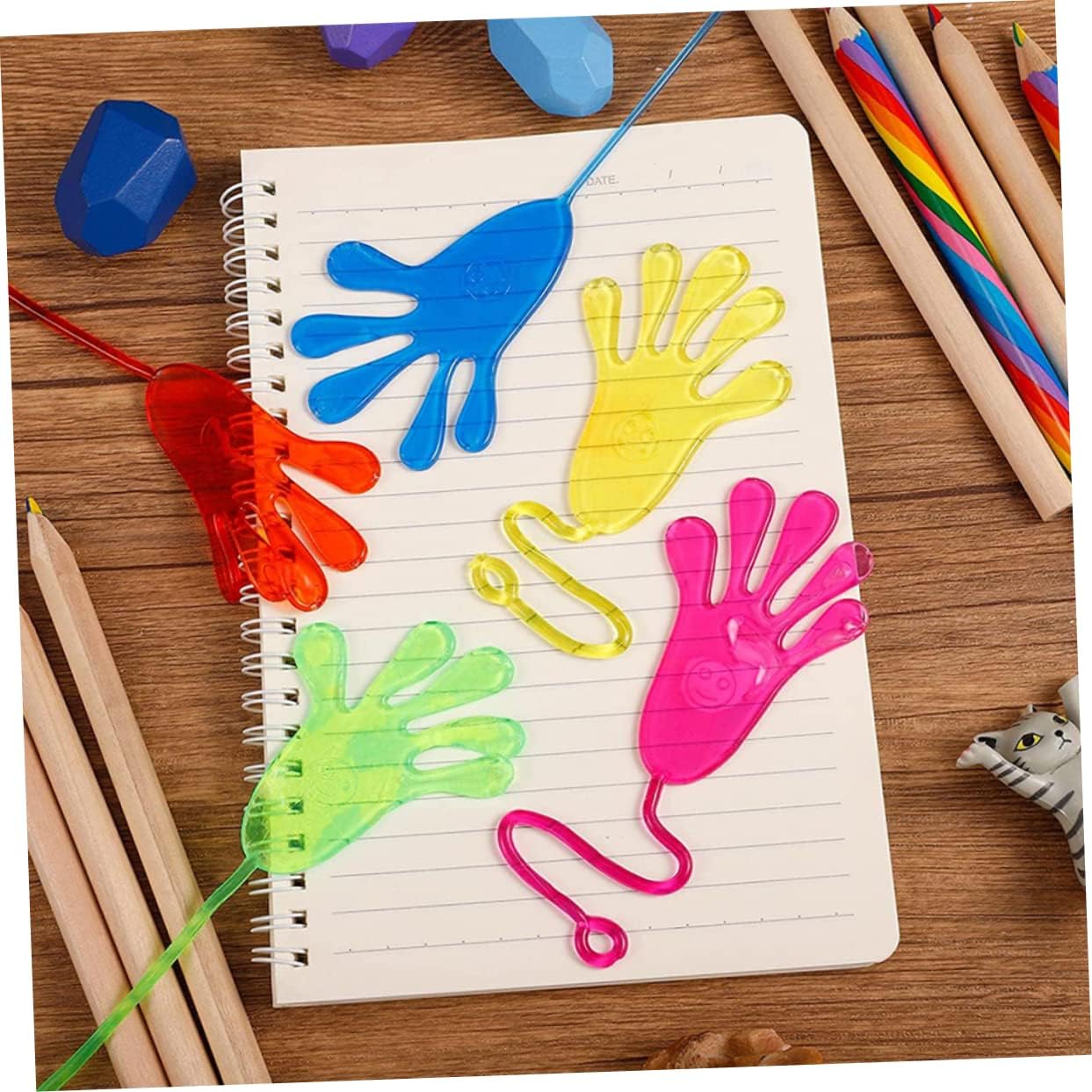 50pcs Elastic Toys for Kids Fun Stretchy Party Favors