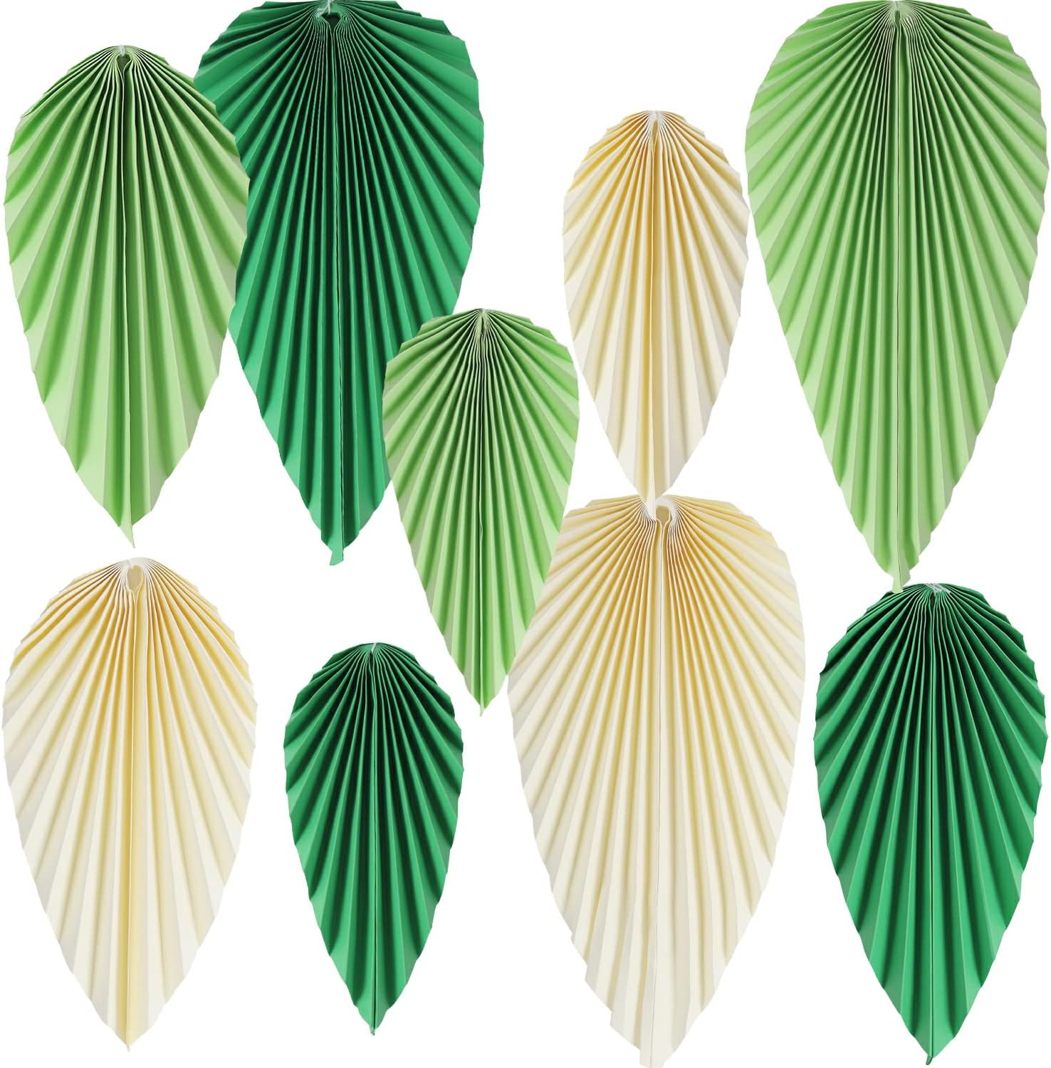 Easy Joy Paper Leaves Wall Decor Set of 9