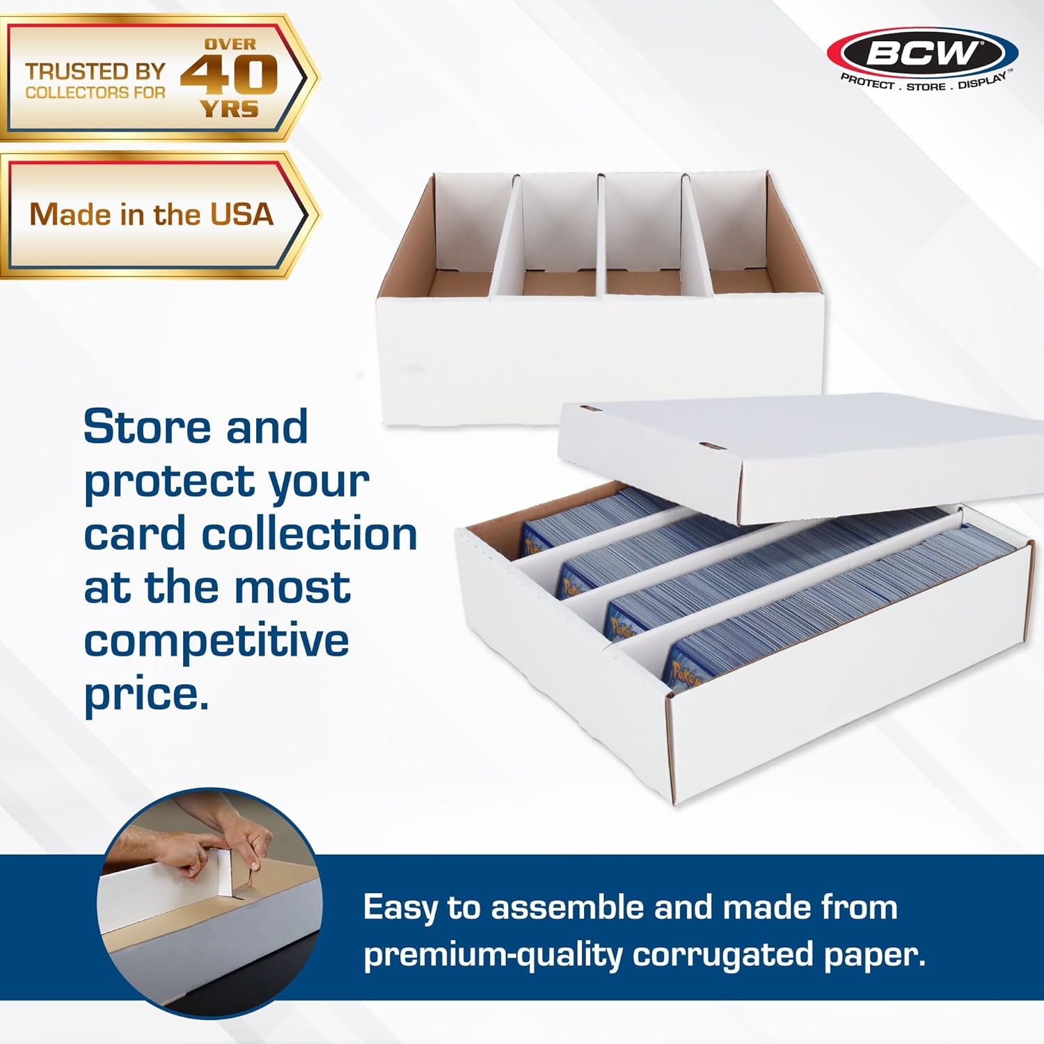 BCW Monster Box - 5 Pack Card Storage Case