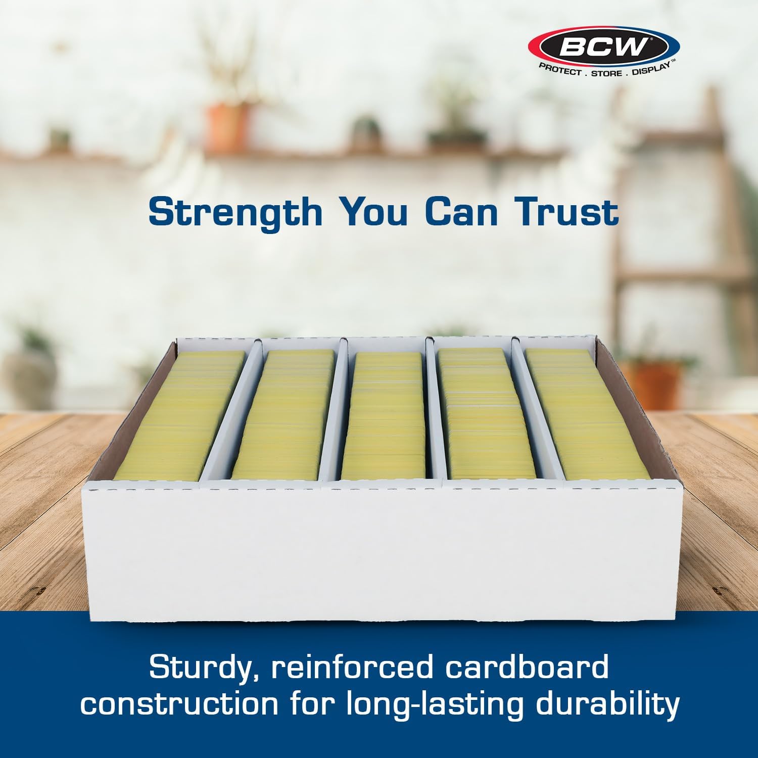 BCW 5000ct Trading Card Storage Boxes 5 Pack