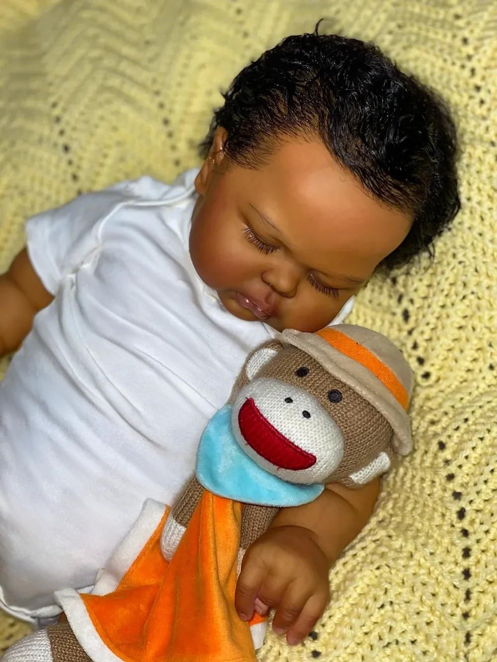 24 Inch Lifelike Reborn Baby Doll Boy Toy Set