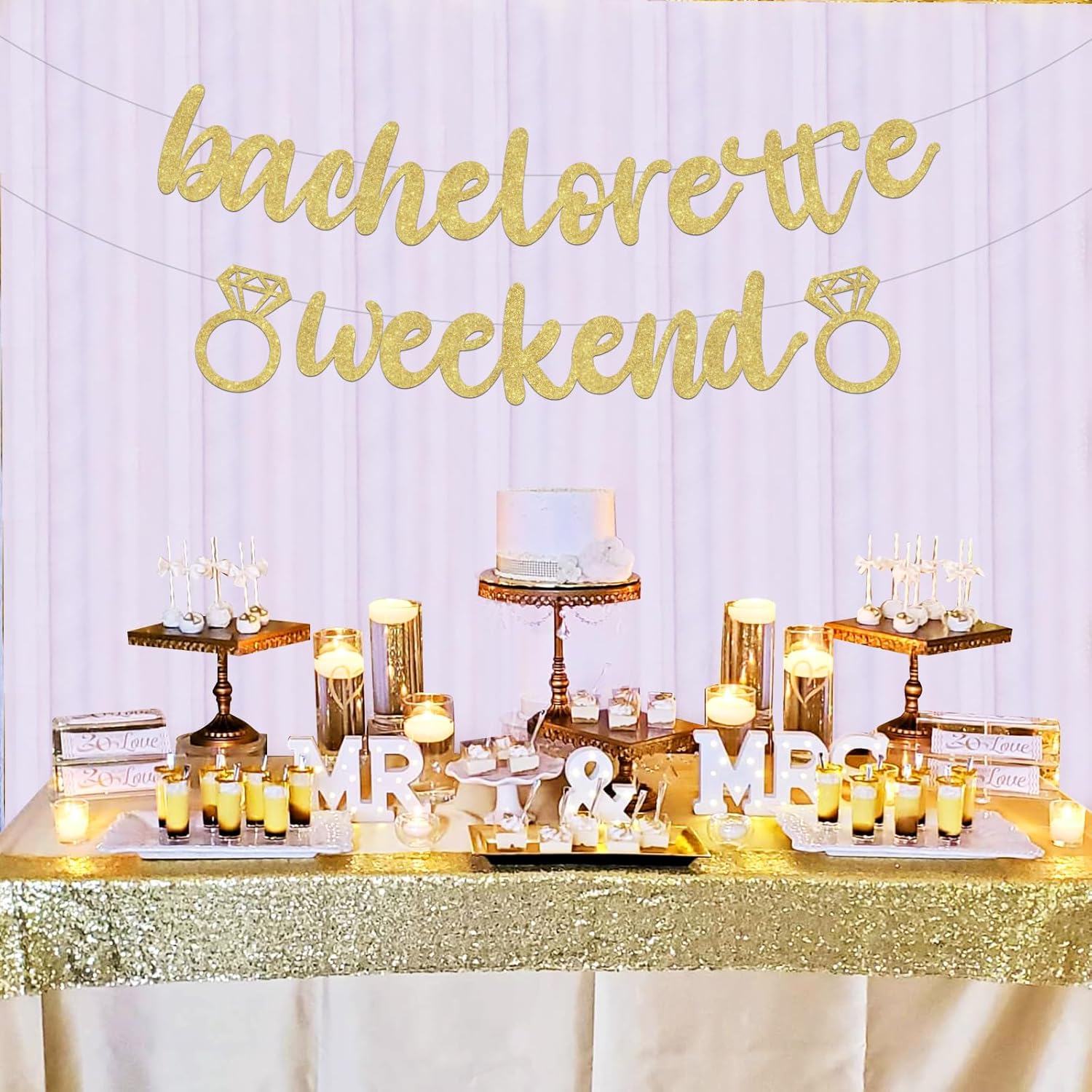 Sursurprise Bachelorette Weekend Banner Decor
