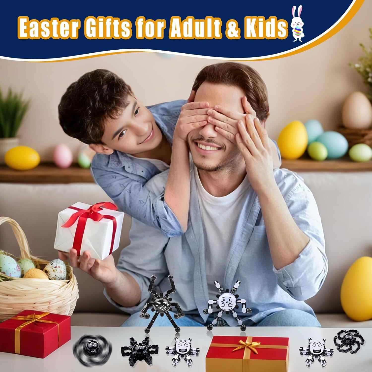 Transformable Fidget Spinners for Adults and Kids