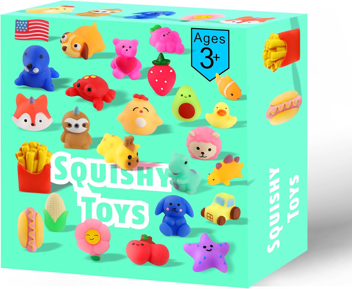 27 Pack Squishy Toys for Kids 8-12 Birthday Party Favors