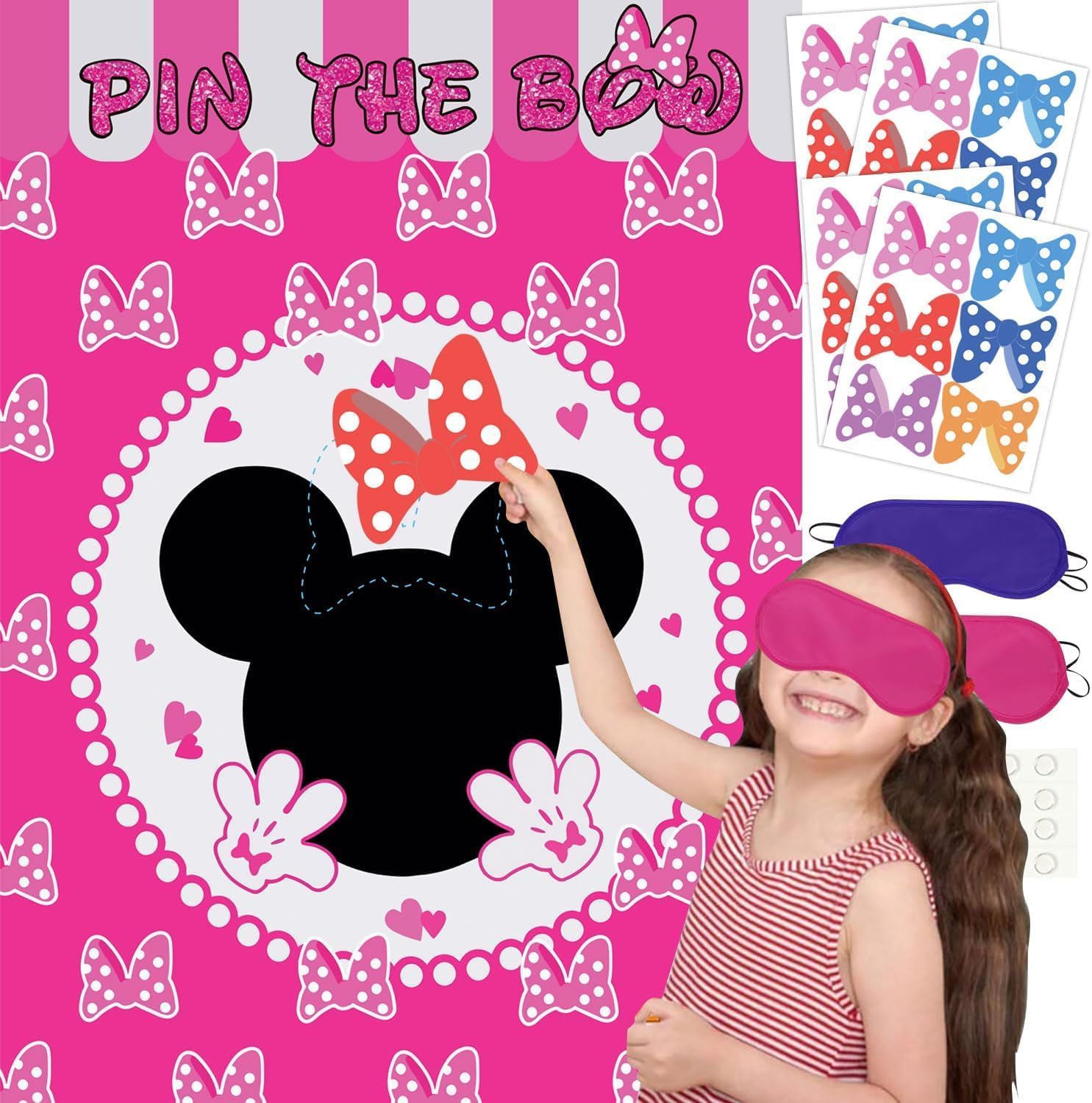 Cute Cartoon Mouse Party Decoration Set