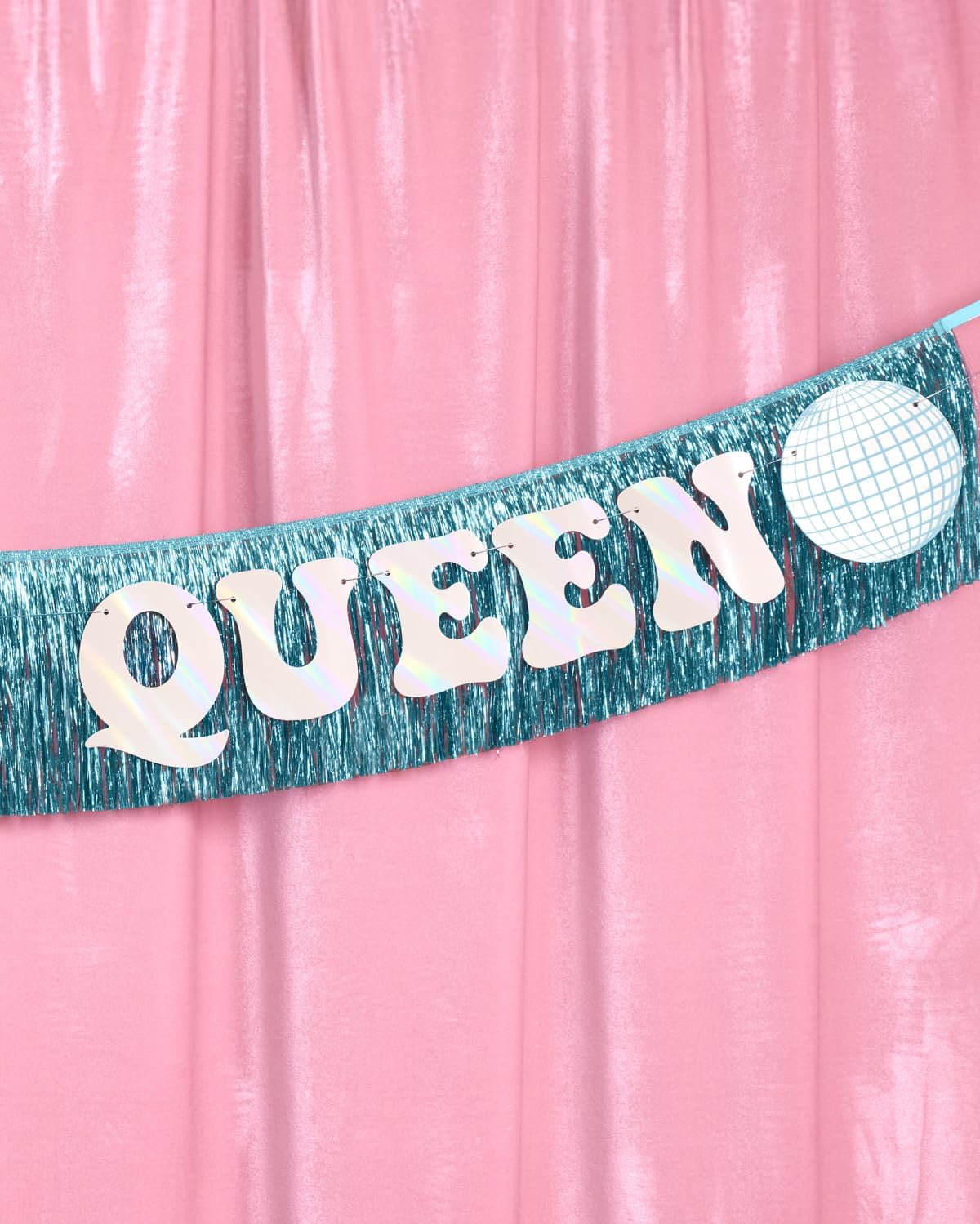 Xo Fetti Dancing Queen Fringe Banner - 5 Ft