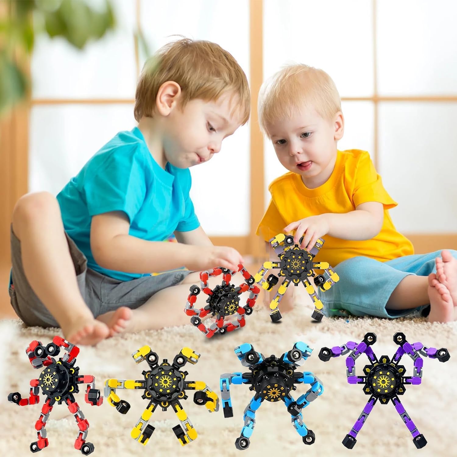 24Pcs Fidget Spinner Gyro Toy for Adults and Kids