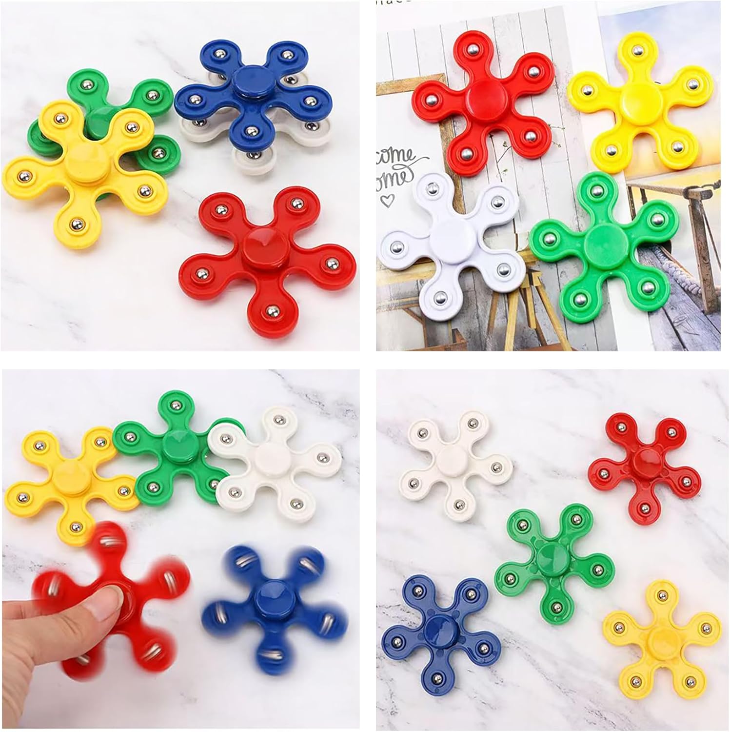 24 Pack Fidget Spinners for Kids Stress Relief