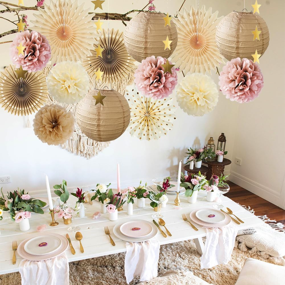Pink Champagne Party Decorations Kit